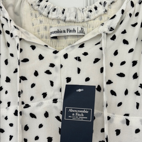 NWT Black and White Mini Dress - Picture 5 of 7